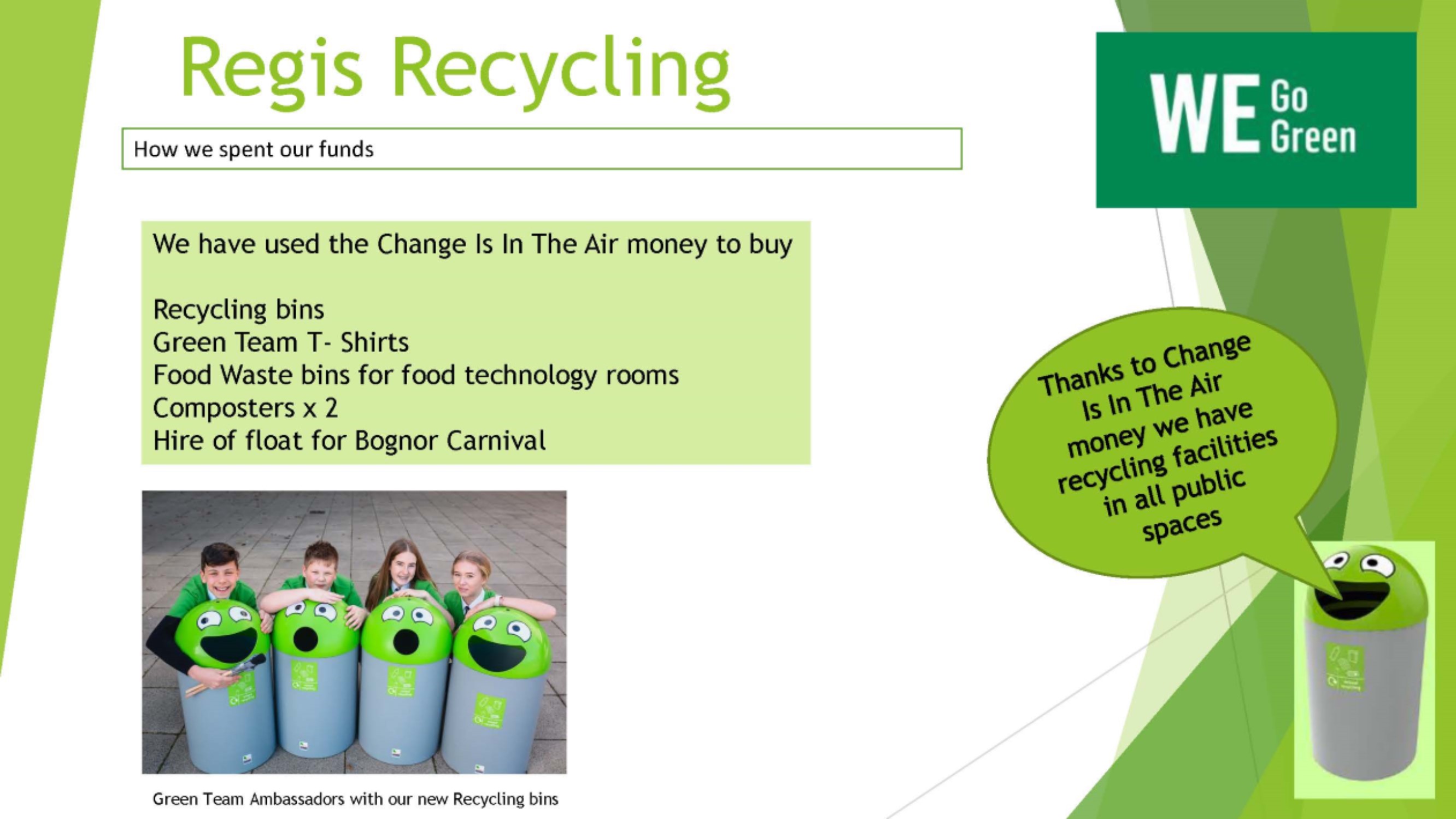 Green Team Regis Recycling